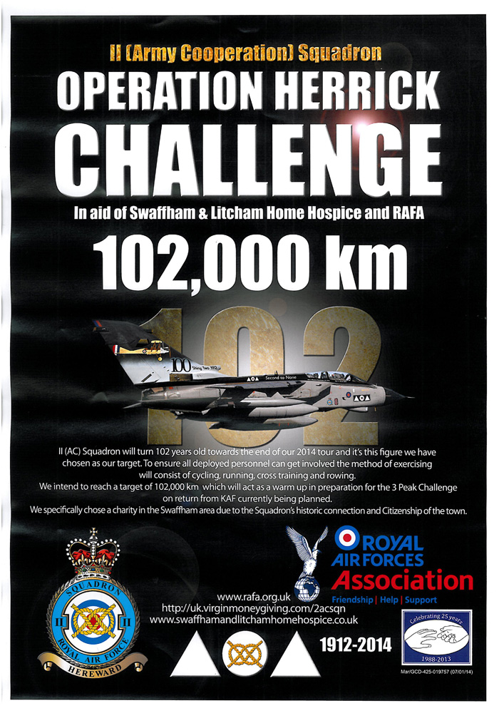 RAF Challenge Poster